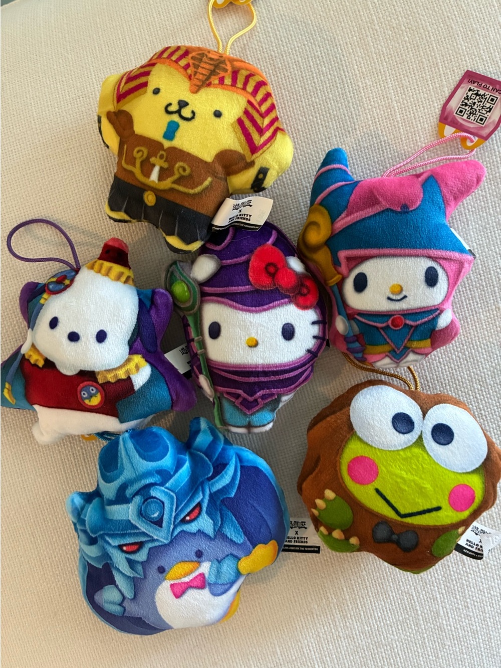 McDonald’s Happy Meal Sanrio x Yu-Gi-Oh! Plush Keychain / Bag Charm Collection